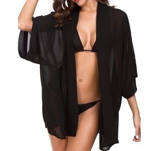 Flowy Kimono/Cardigan - Beach/Swim Cover Up!